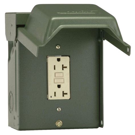 20 amp receptacle in a metal box|20 amp receptacles home depot.